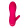 Розовый вибромассажёр с небольшим клиторальным отростком - 15 см. - A-toys купить в Таганроге с доставкой в Orgasmix.ru Розовый вибромассажёр с небольшим клиторальным отростком - 15 см. - A-toys