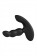 Черный силиконовый стимулятор простаты Levett Nitoc с пультом ДУ - Levett - в Таганроге купить с доставкой